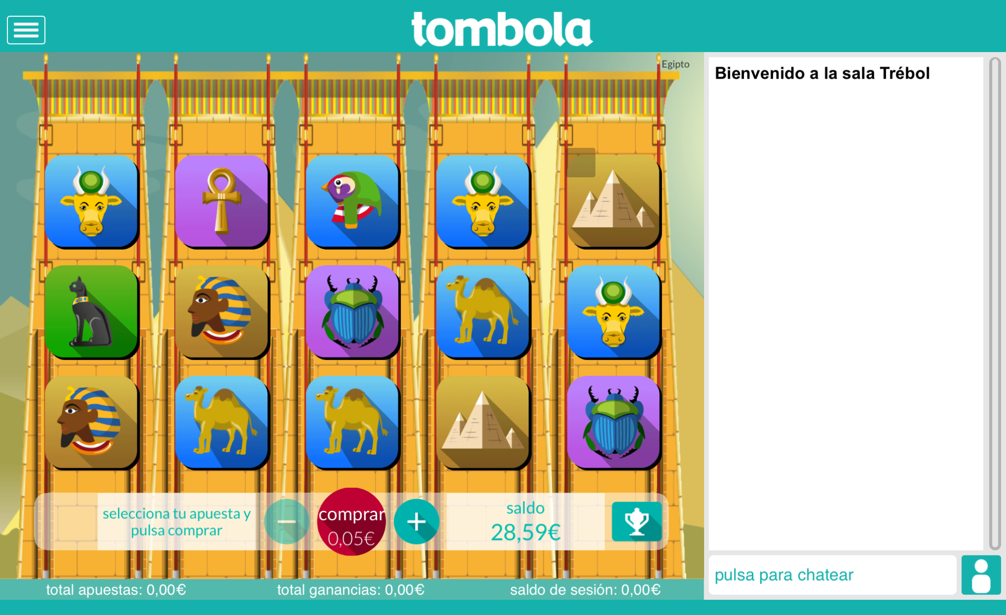 tombola slots